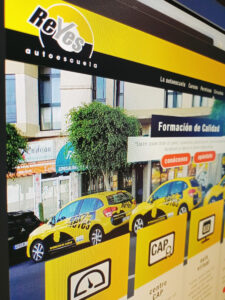 Autoescuela Reyes web real